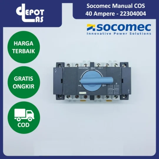 Socomec Manual Changeover Switch Sirco M1 40 Ampere - 22304004