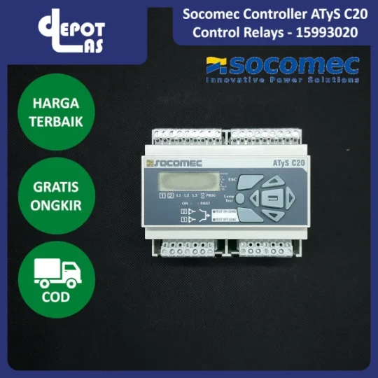 Socomec Controller ATyS C20 Control Relays - 15993020